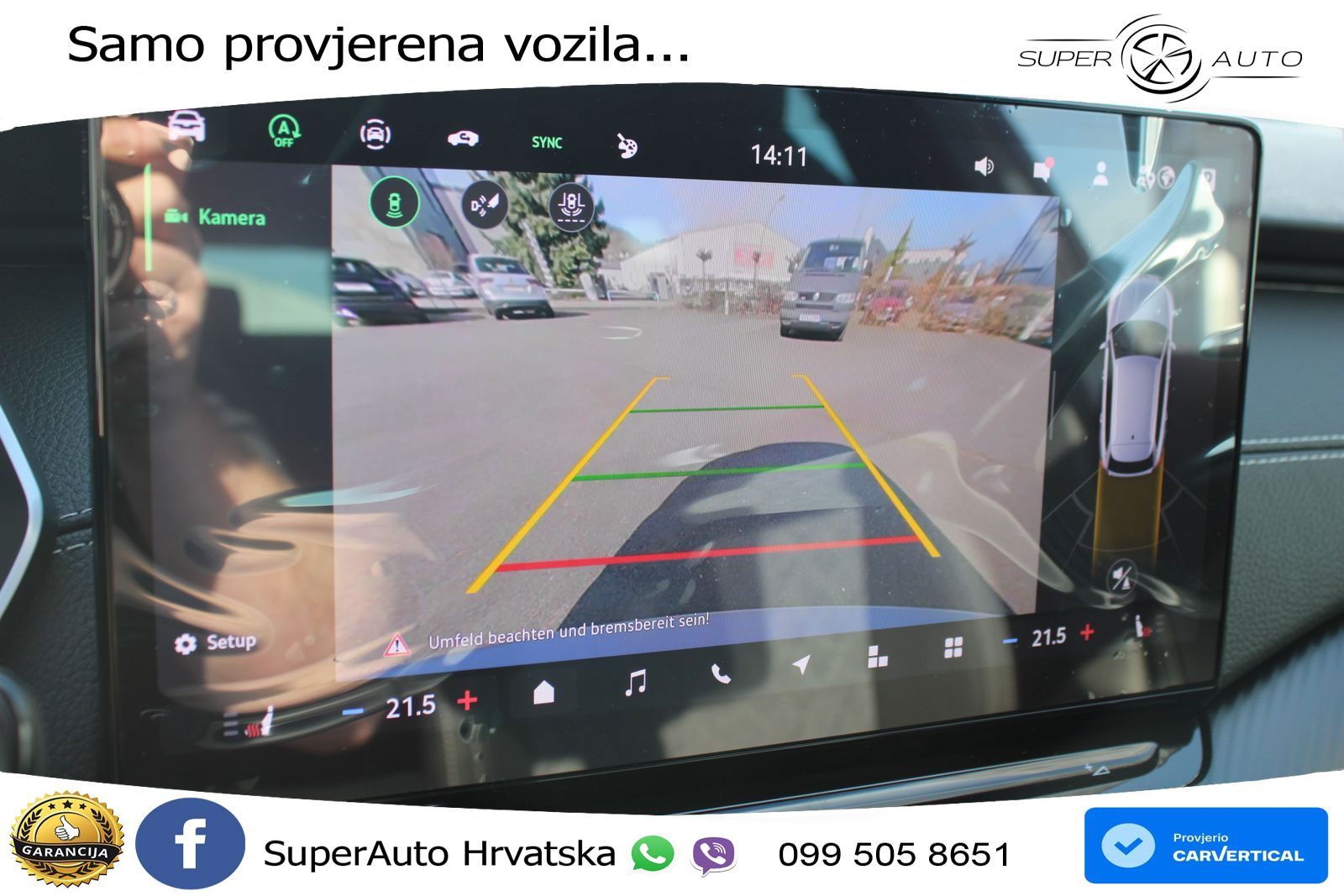 Škoda Octavia Combi 1.5 TSI (150 KS) DSG SportLine LED+GR SJED+ACC