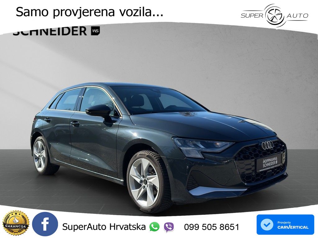 Audi A3 Sportback 30 TFSI (116 KS) Mild Hybrid S tronic advanced