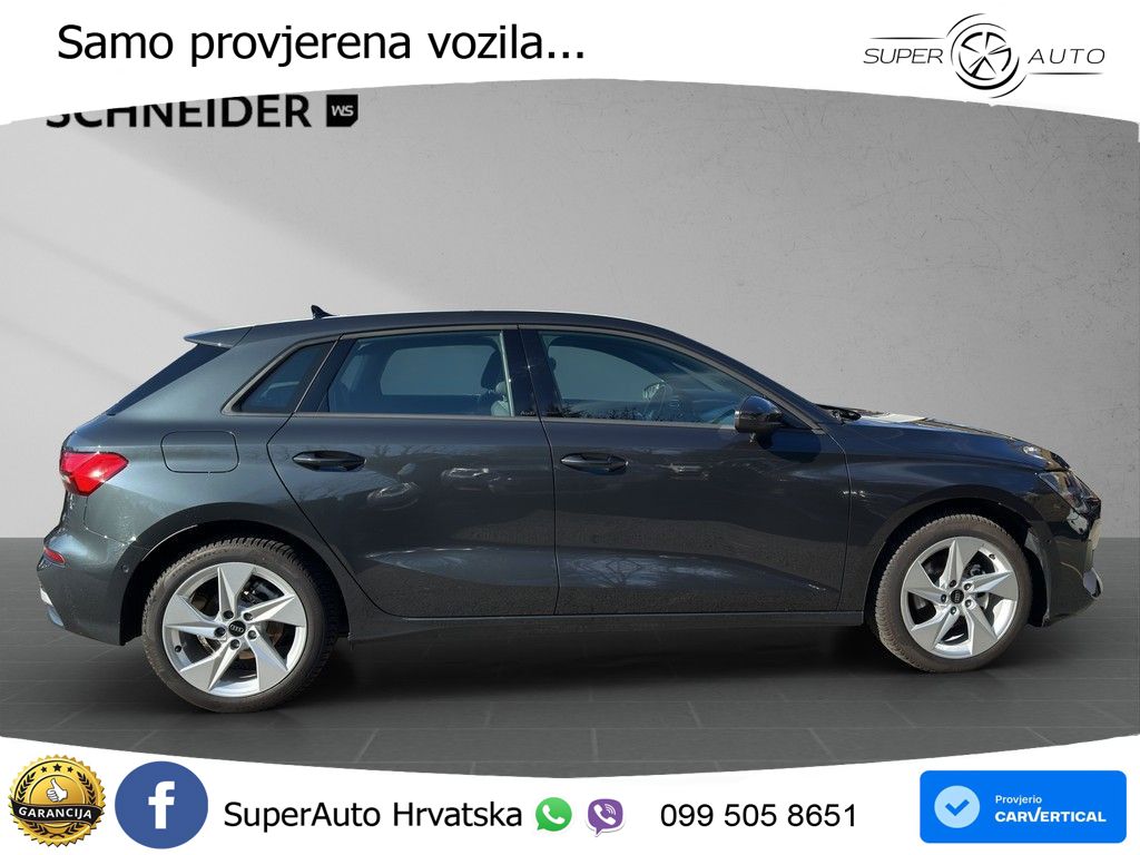 Audi A3 Sportback 30 TFSI (116 KS) Mild Hybrid S tronic advanced