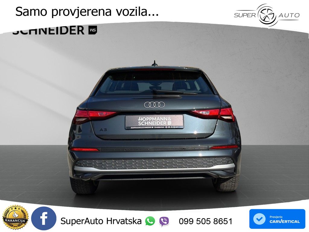 Audi A3 Sportback 30 TFSI (116 KS) Mild Hybrid S tronic advanced
