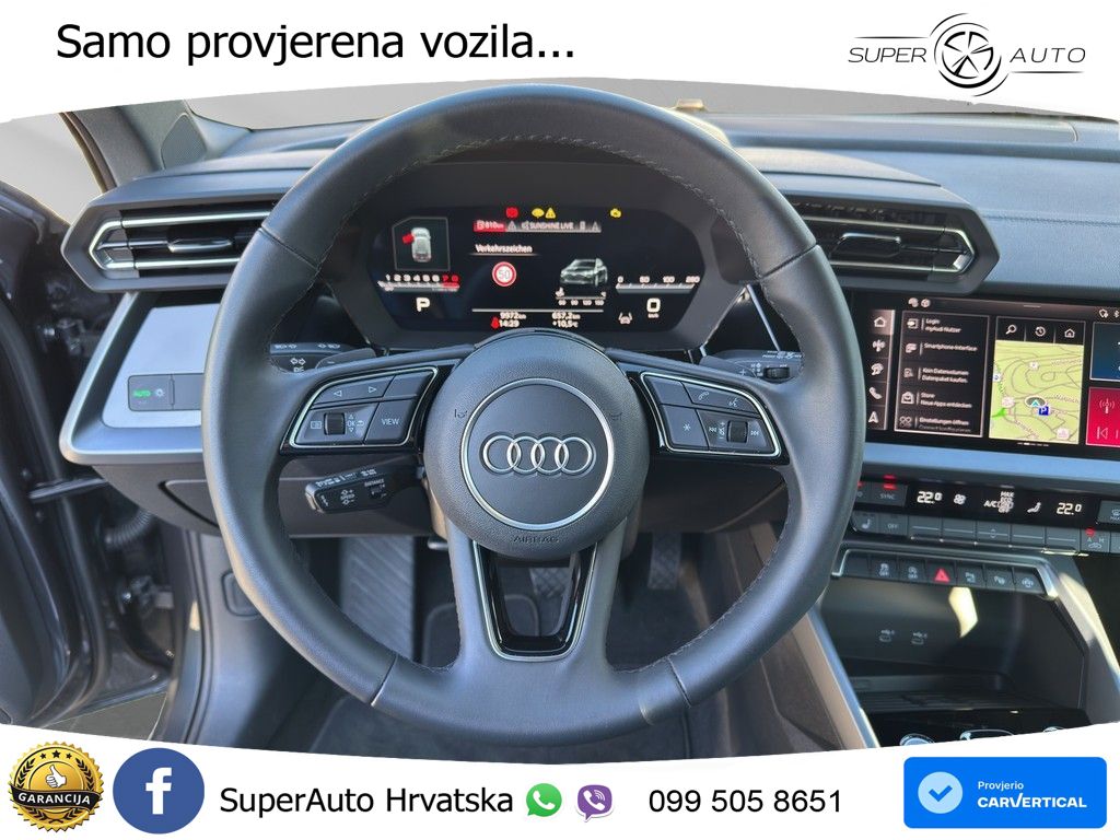 Audi A3 Sportback 30 TFSI (116 KS) Mild Hybrid S tronic advanced