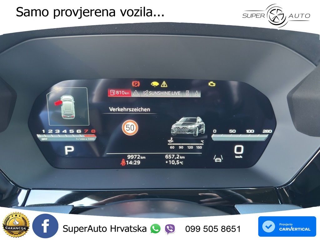 Audi A3 Sportback 30 TFSI (116 KS) Mild Hybrid S tronic advanced