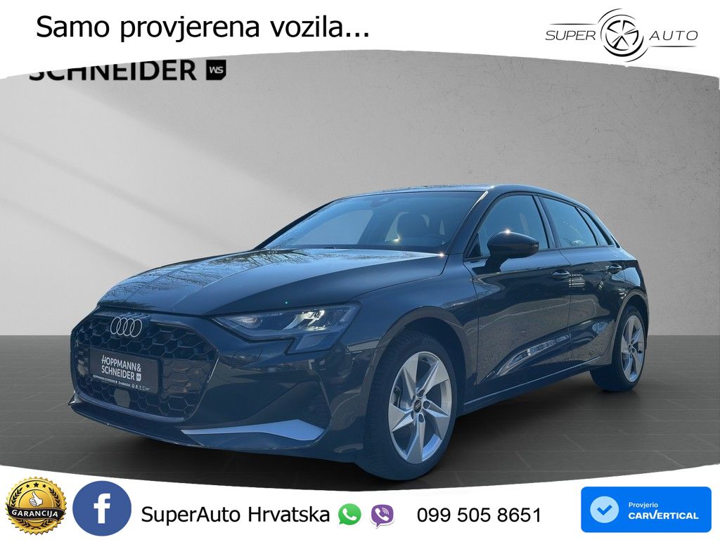 Audi A3 Sportback 30 TFSI (116 KS) Mild Hybrid S tronic advanced