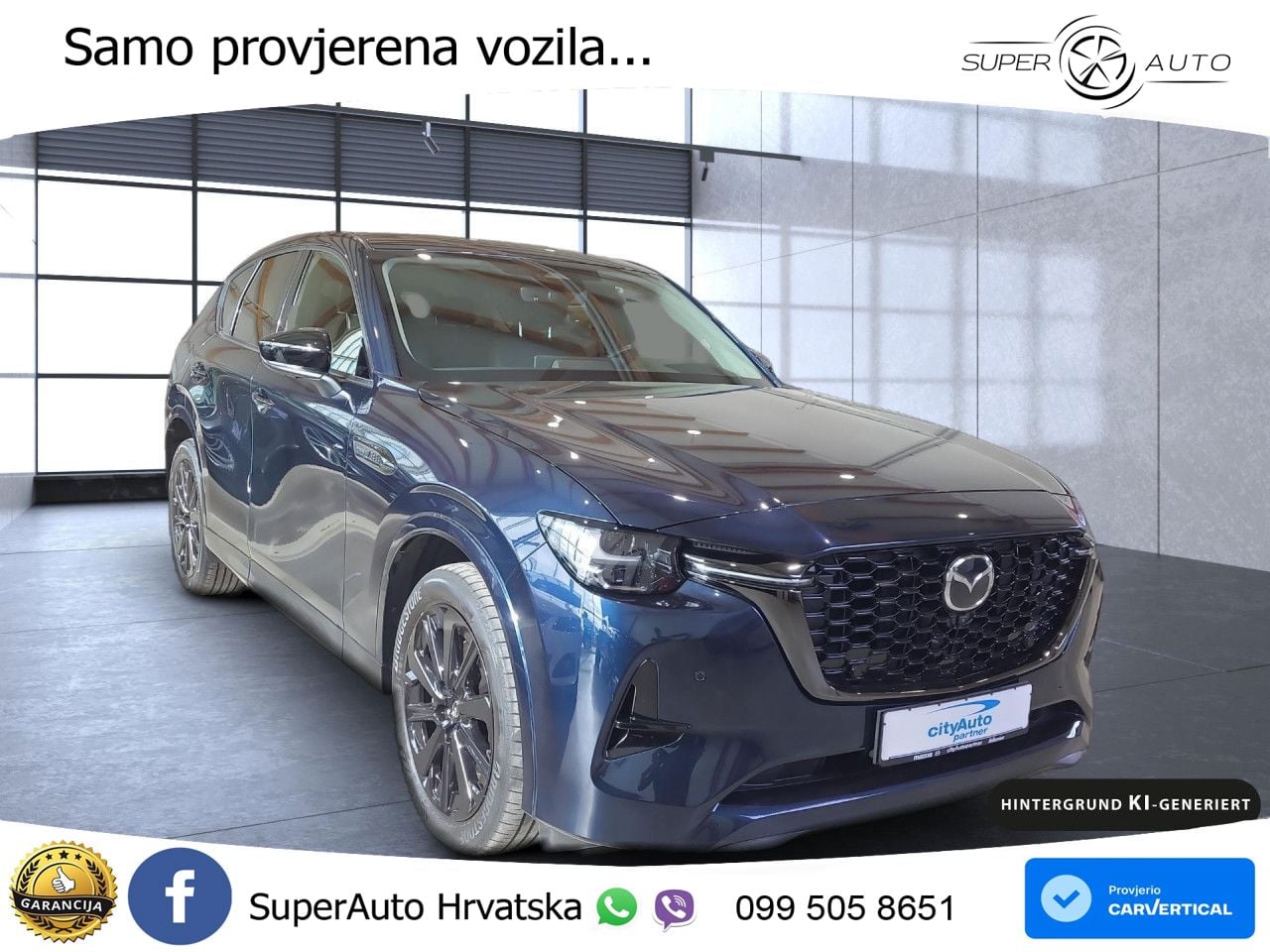 Mazda CX-60 2.5 e-Skyactiv (328 KS) AWD Automatic MATRIX+GR SJED+KAM