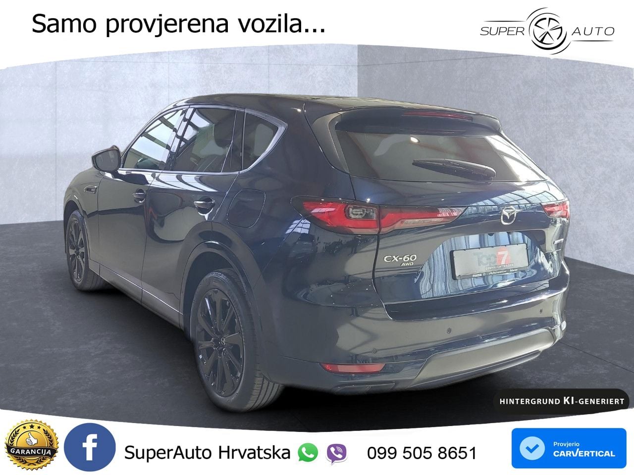 Mazda CX-60 2.5 e-Skyactiv (328 KS) AWD Automatic MATRIX+GR SJED+KAM