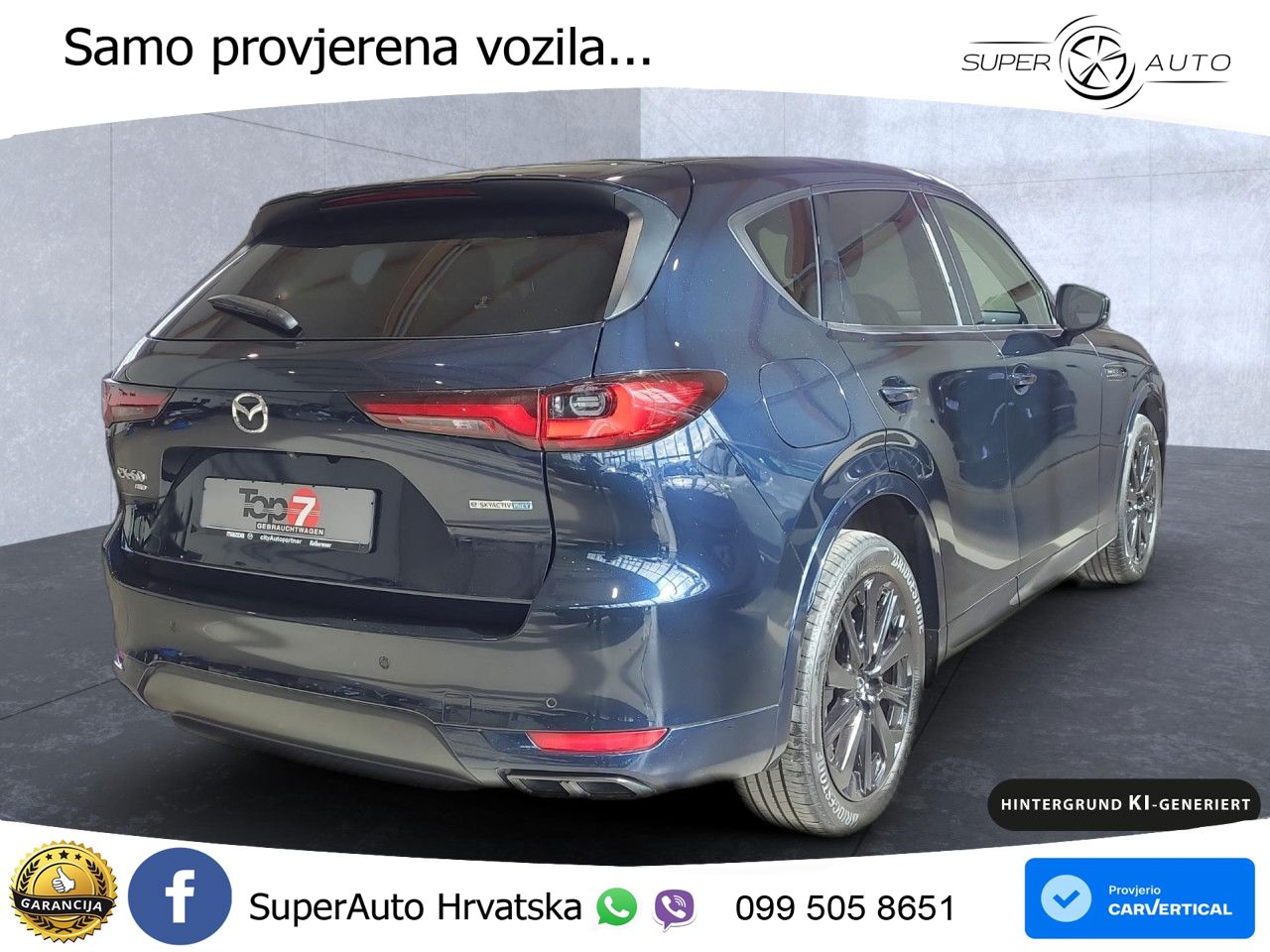 Mazda CX-60 2.5 e-Skyactiv (328 KS) AWD Automatic MATRIX+GR SJED+KAM