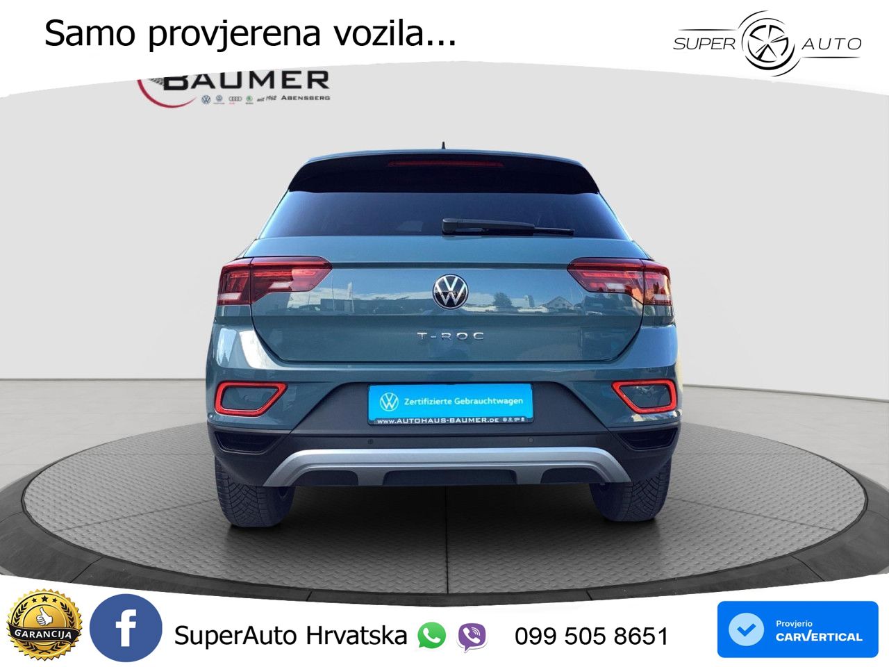 Volkswagen T-Roc I 1.5 TSI (150 KS) DSG LED+GR SJED+ACC