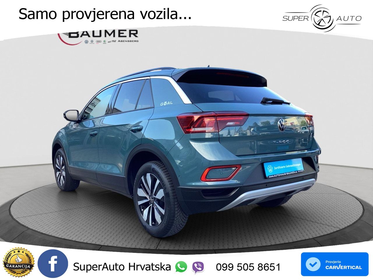 Volkswagen T-Roc I 1.5 TSI (150 KS) DSG LED+GR SJED+ACC