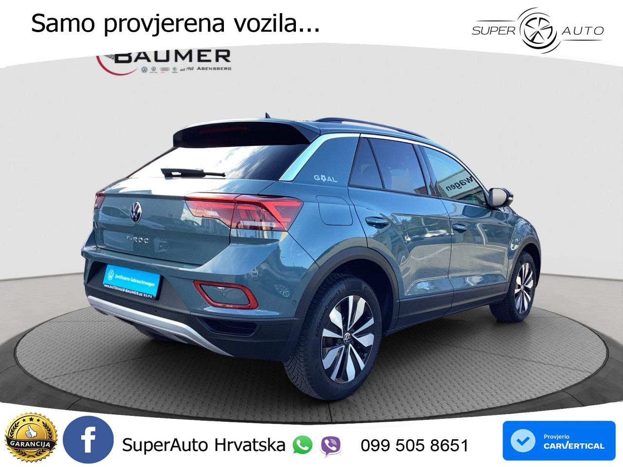 Volkswagen T-Roc I 1.5 TSI (150 KS) DSG LED+GR SJED+ACC