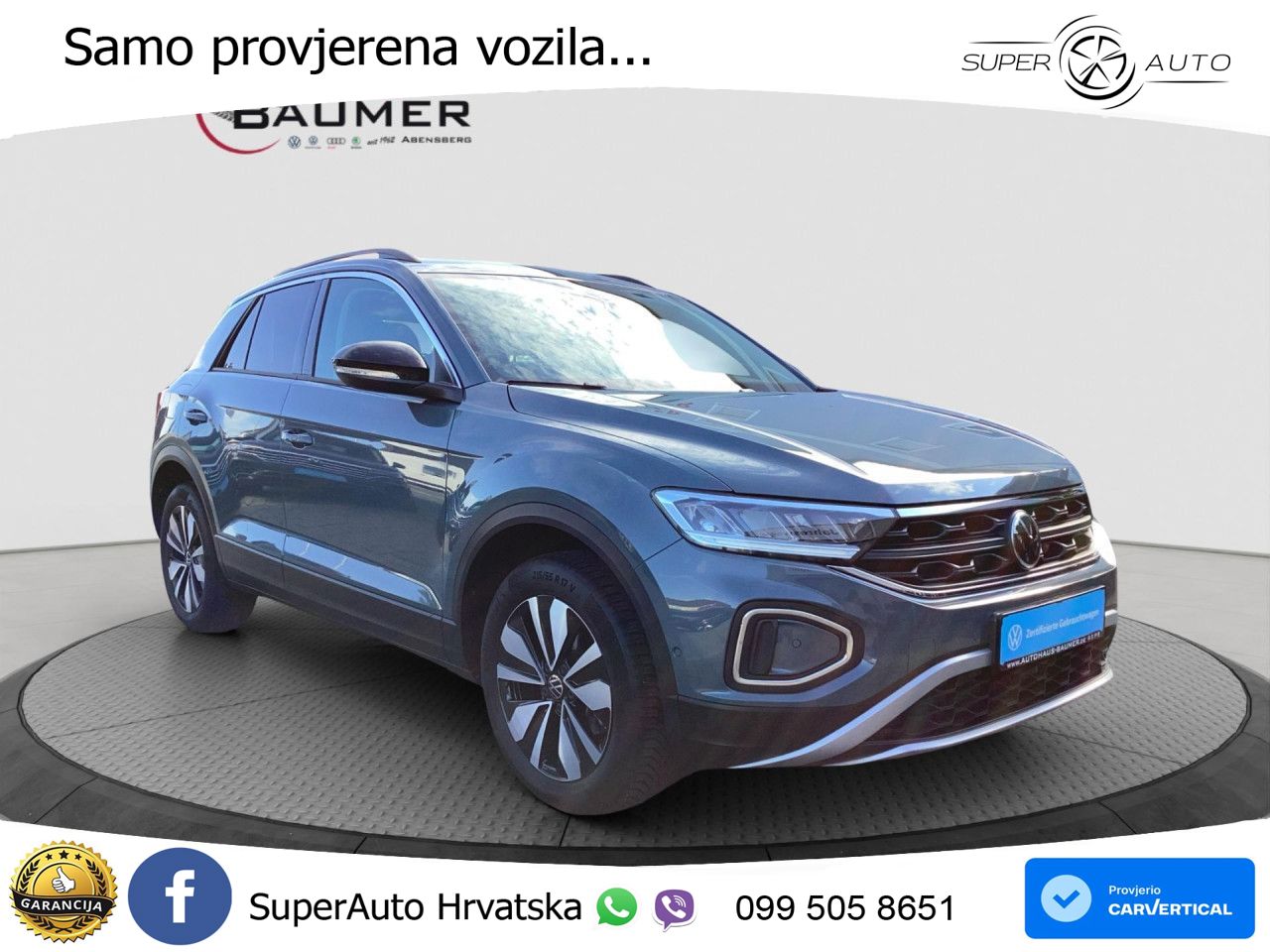 Volkswagen T-Roc I 1.5 TSI (150 KS) DSG LED+GR SJED+ACC