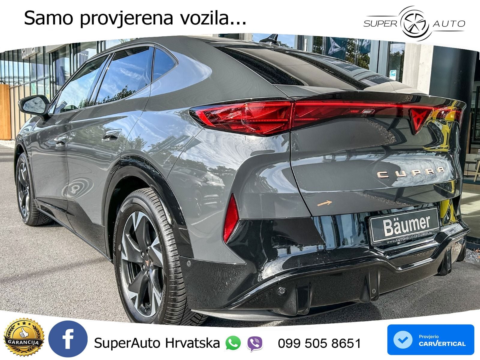 Cupra Tavascan 82 kWh (286 KS)
