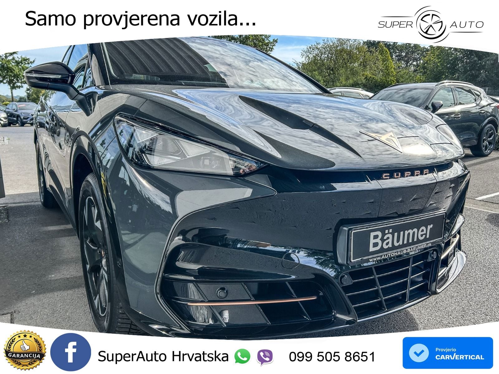 Cupra Tavascan 82 kWh (286 KS)