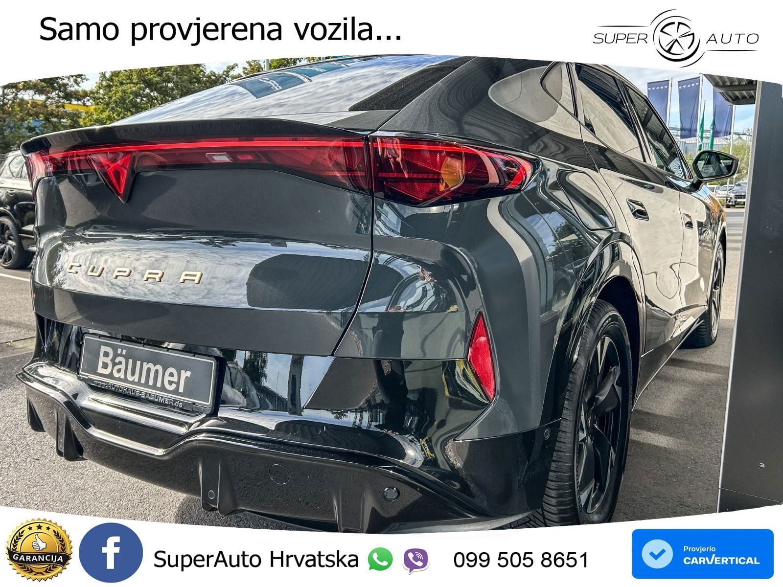 Cupra Tavascan 82 kWh (286 KS)