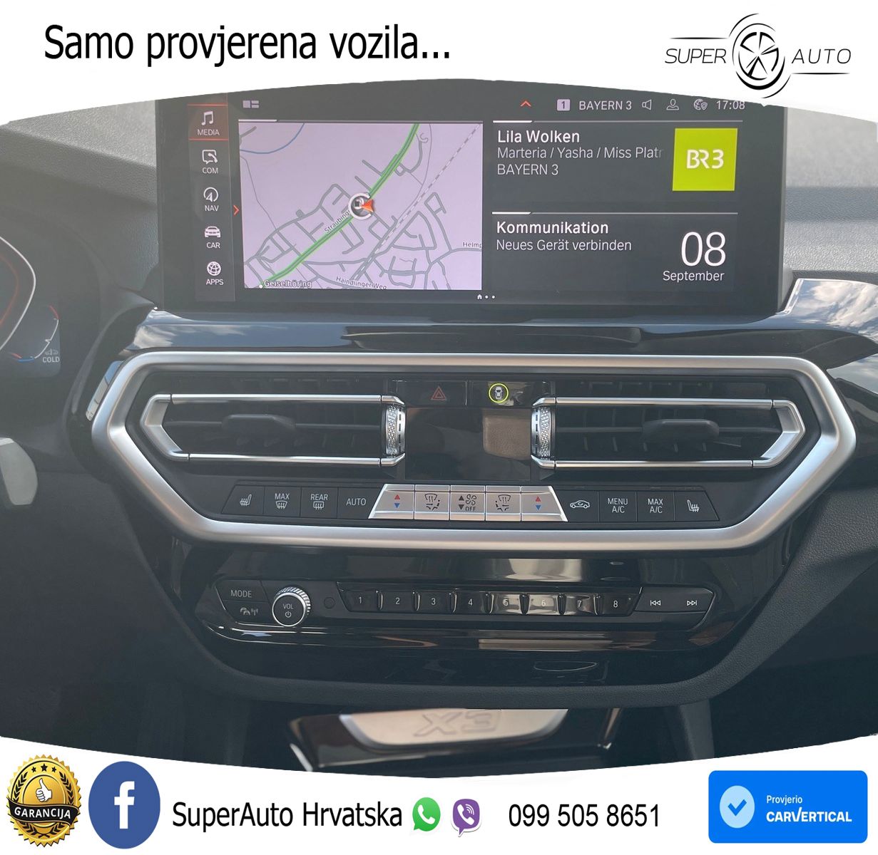 BMW X3 30d xDrive Steptronic LED+GR SJED+ACC