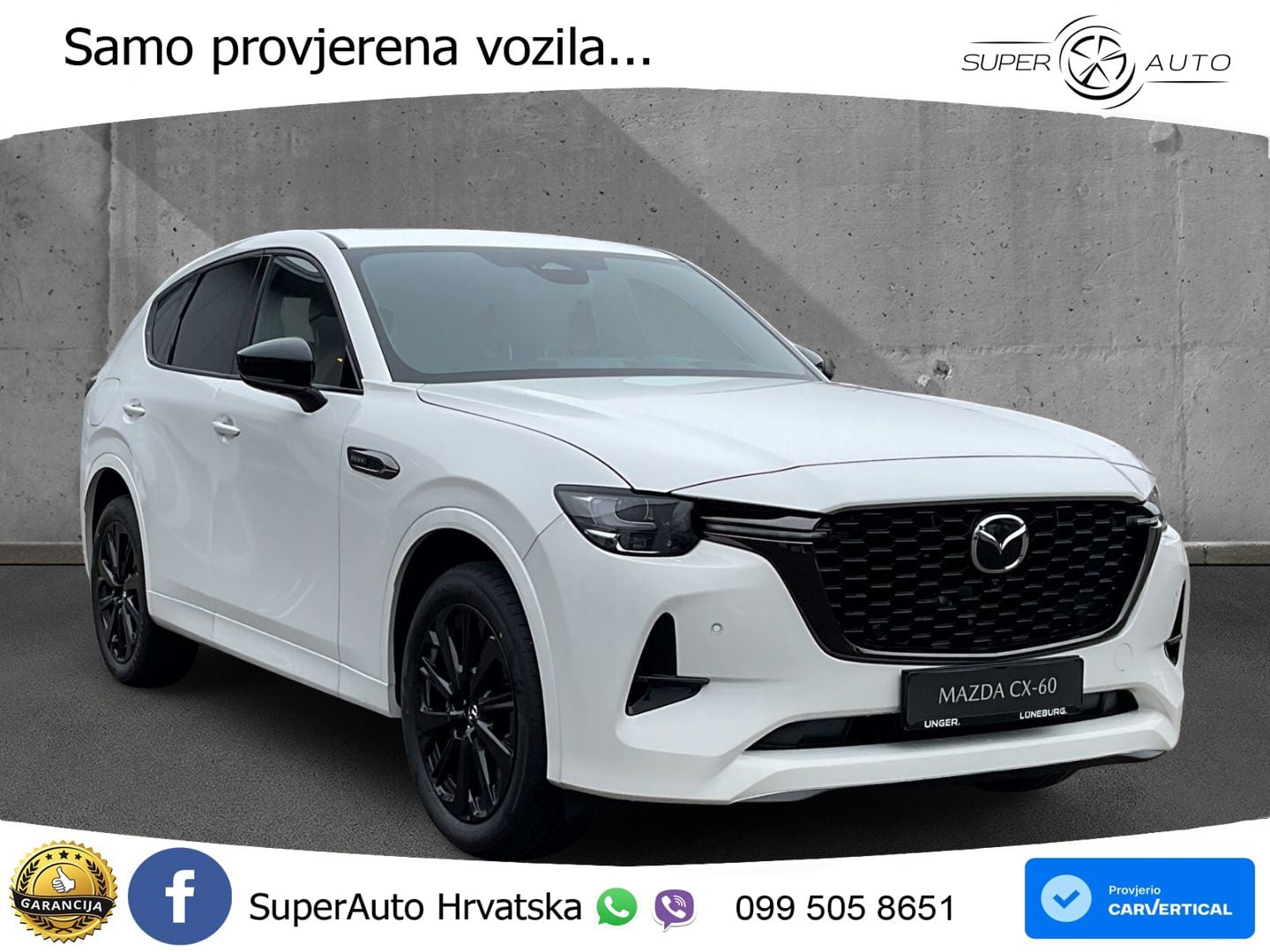 Mazda CX-60 2.5 e-Skyactiv (328 KS) AWD Automatic MATRIX+GR SJED+KAM