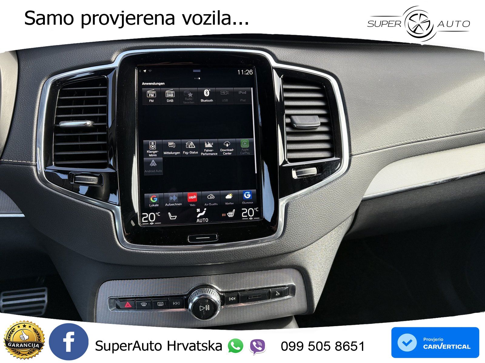 Volvo XC90 Recharge 2.0 T8 AWD Geartronic LED+GR SJED+ACC