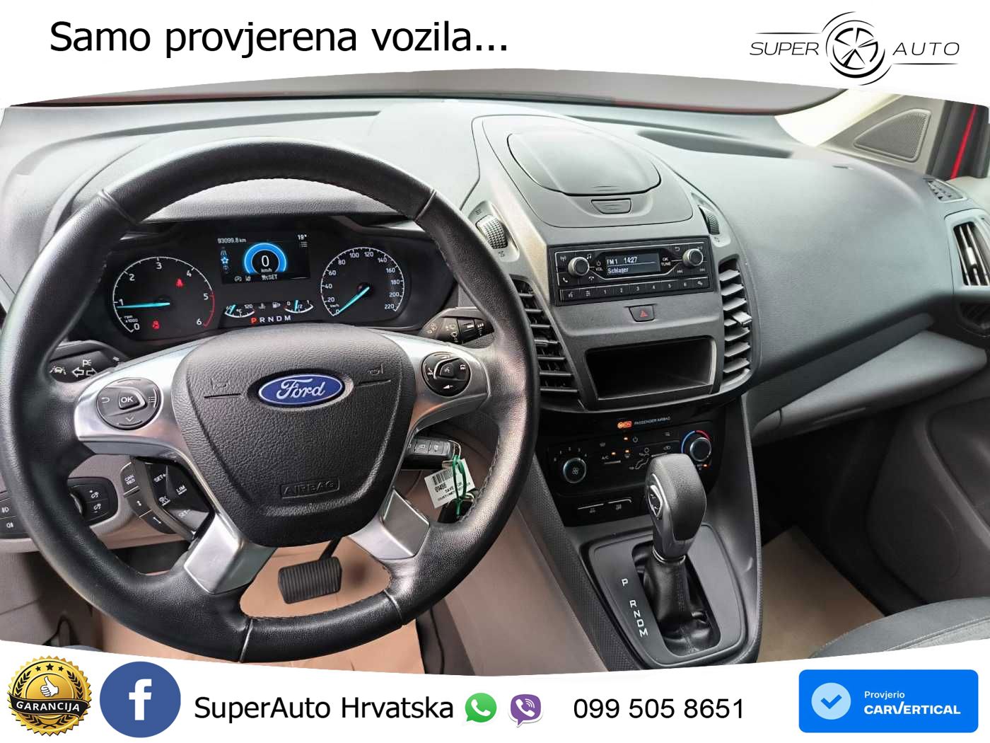 Ford Transit Connect +Klima+ACC+AHK+Allwetter+ 120 KS