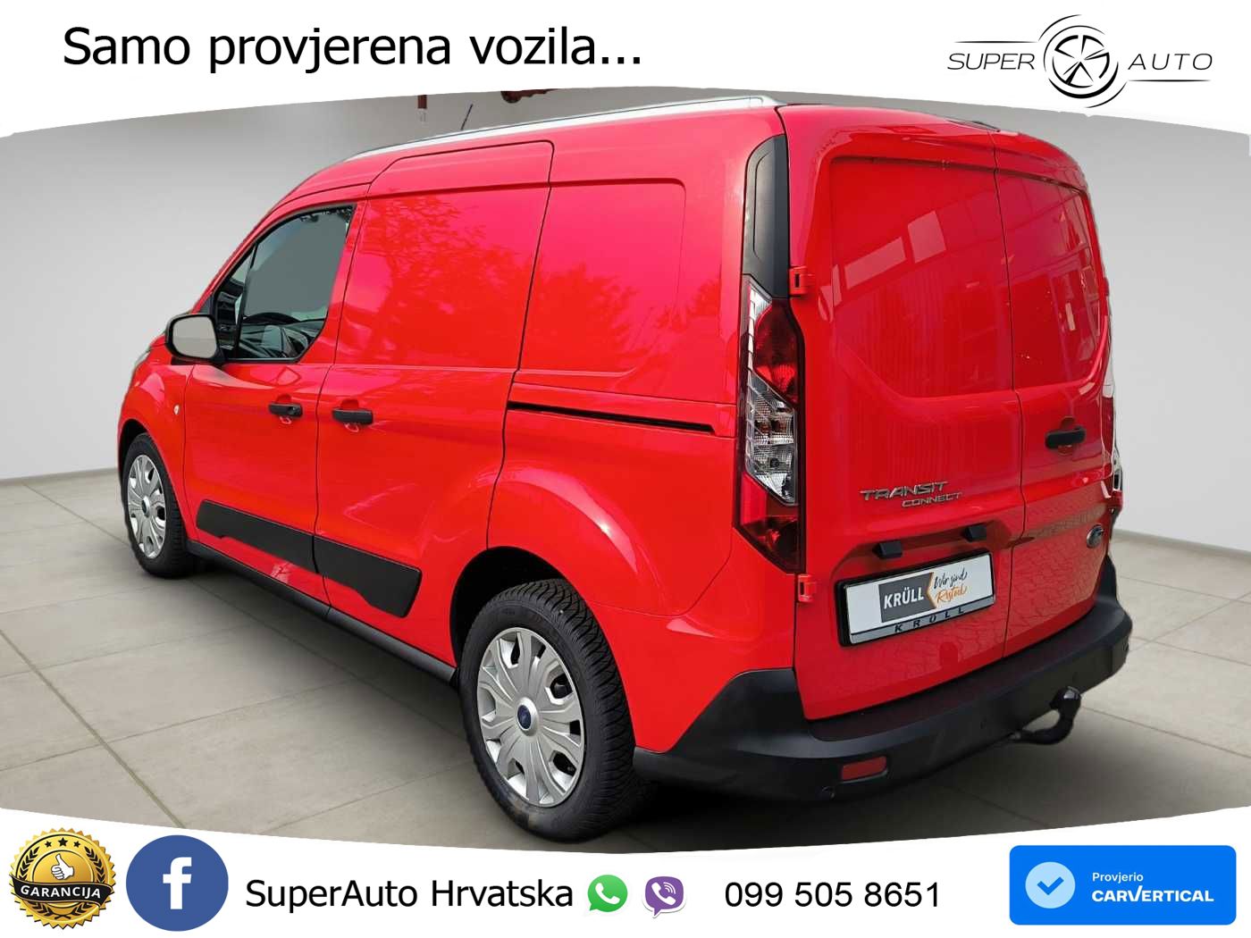 Ford Transit Connect +Klima+ACC+AHK+Allwetter+ 120 KS