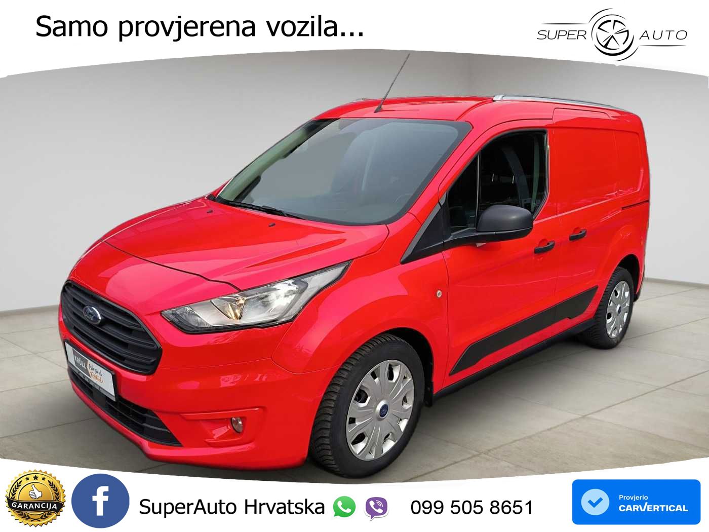 Ford Transit Connect +Klima+ACC+AHK+Allwetter+ 120 KS