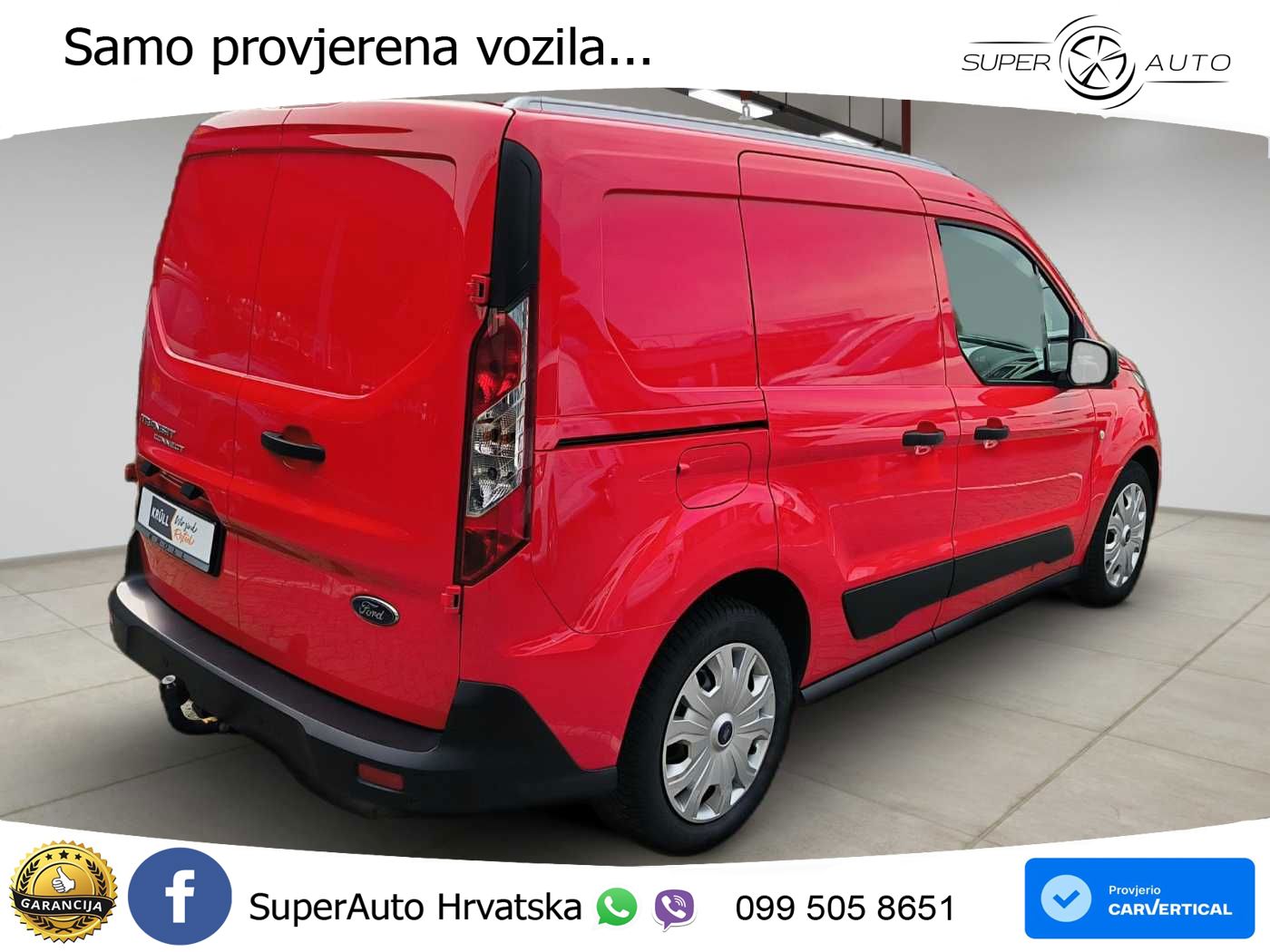 Ford Transit Connect +Klima+ACC+AHK+Allwetter+ 120 KS