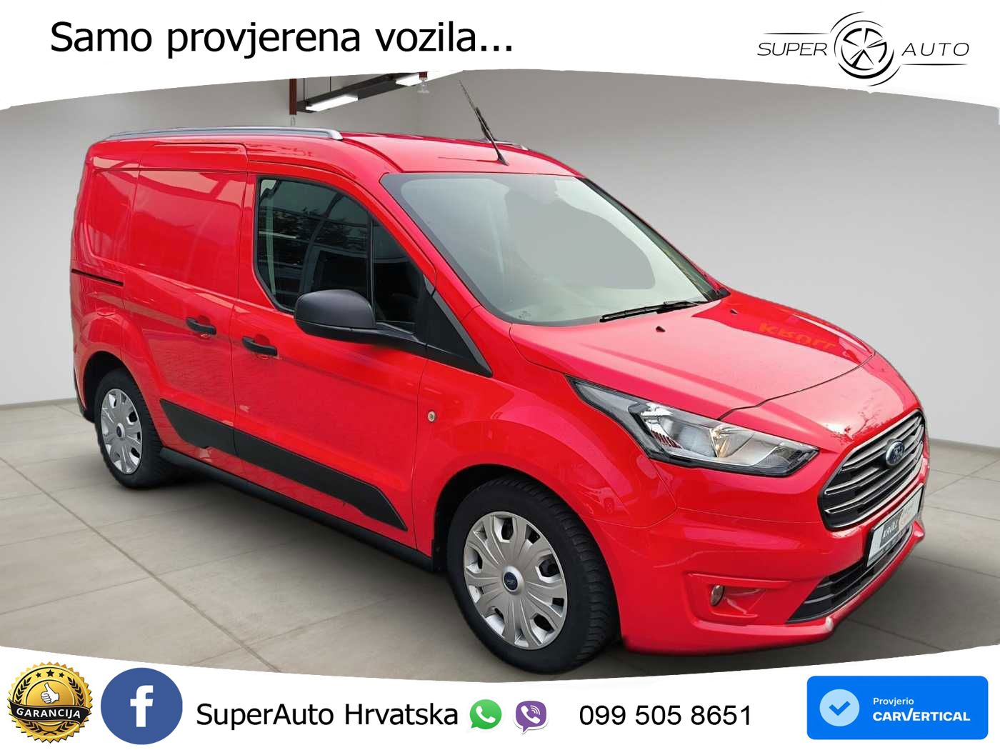 Ford Transit Connect +Klima+ACC+AHK+Allwetter+ 120 KS