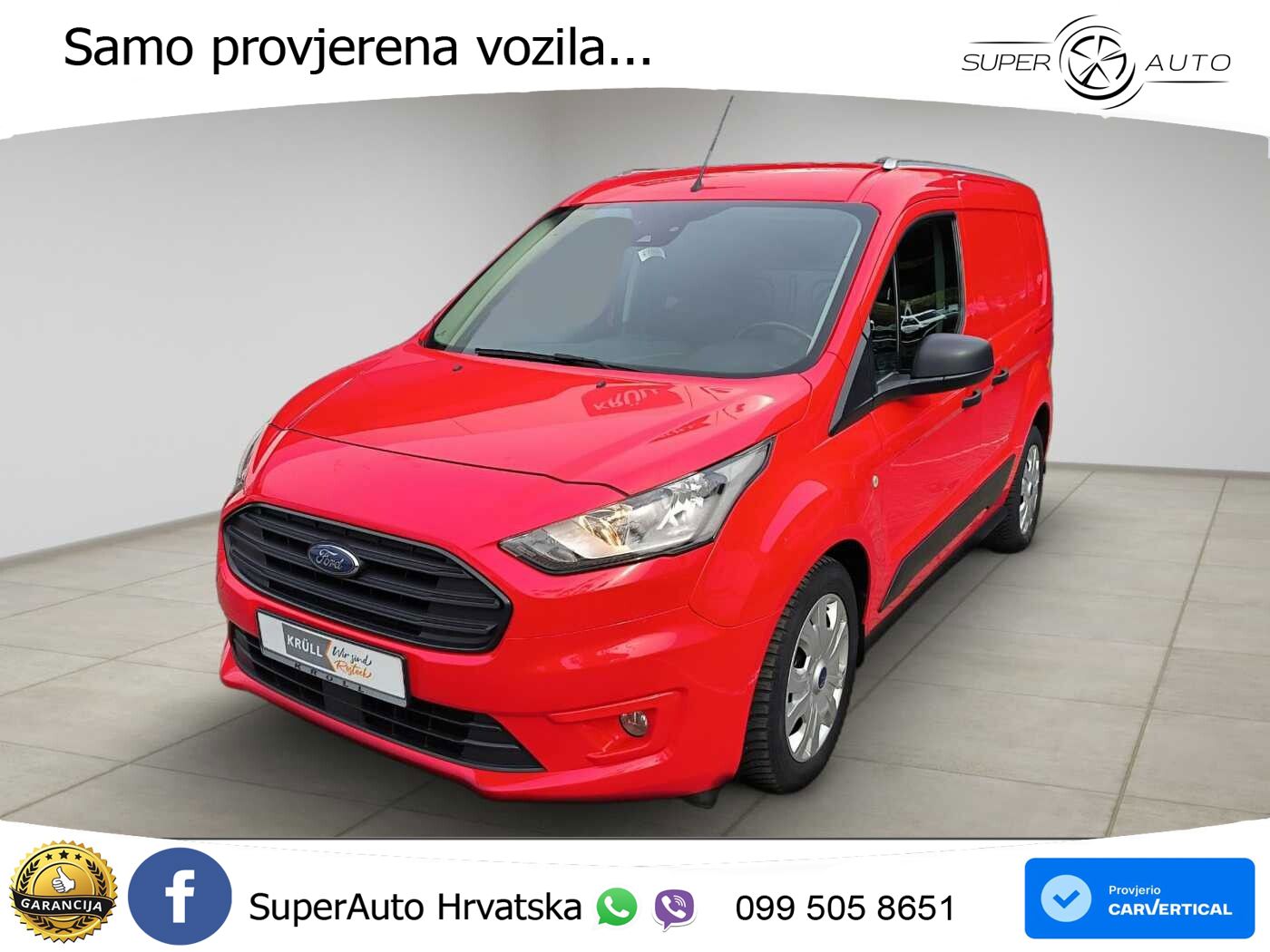 Ford Transit Connect +Klima+ACC+AHK+Allwetter+ 120 KS