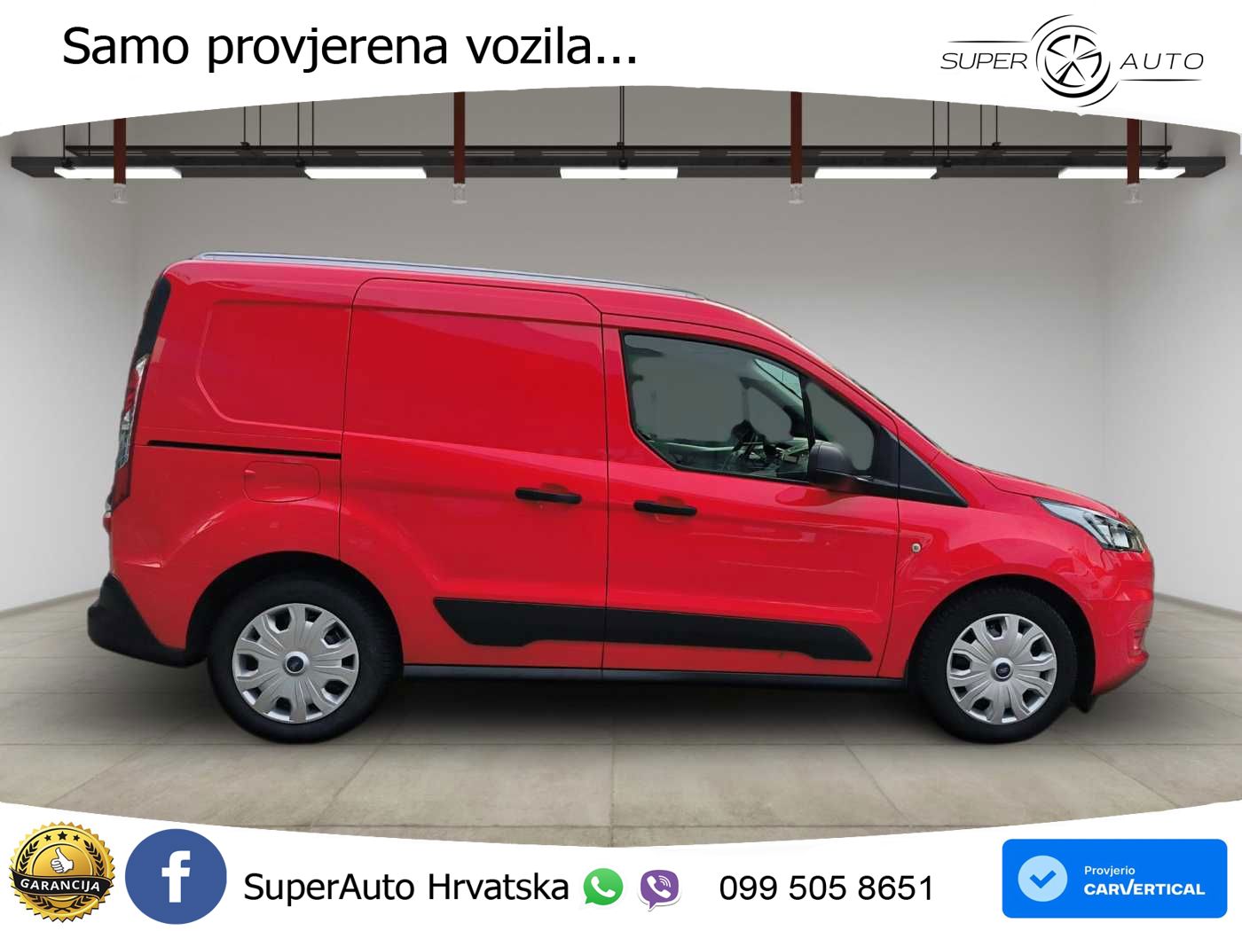 Ford Transit Connect +Klima+ACC+AHK+Allwetter+ 120 KS