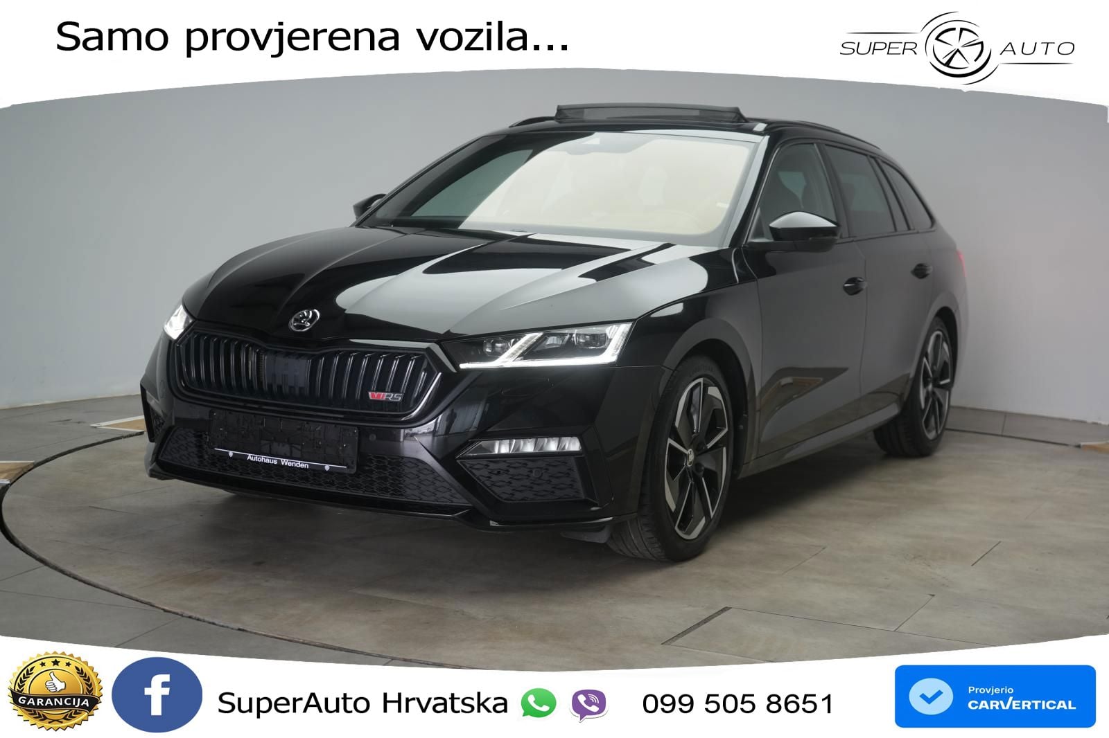 Škoda Octavia Combi RS 2.0 TDI (200 KS) 4x4 DSG