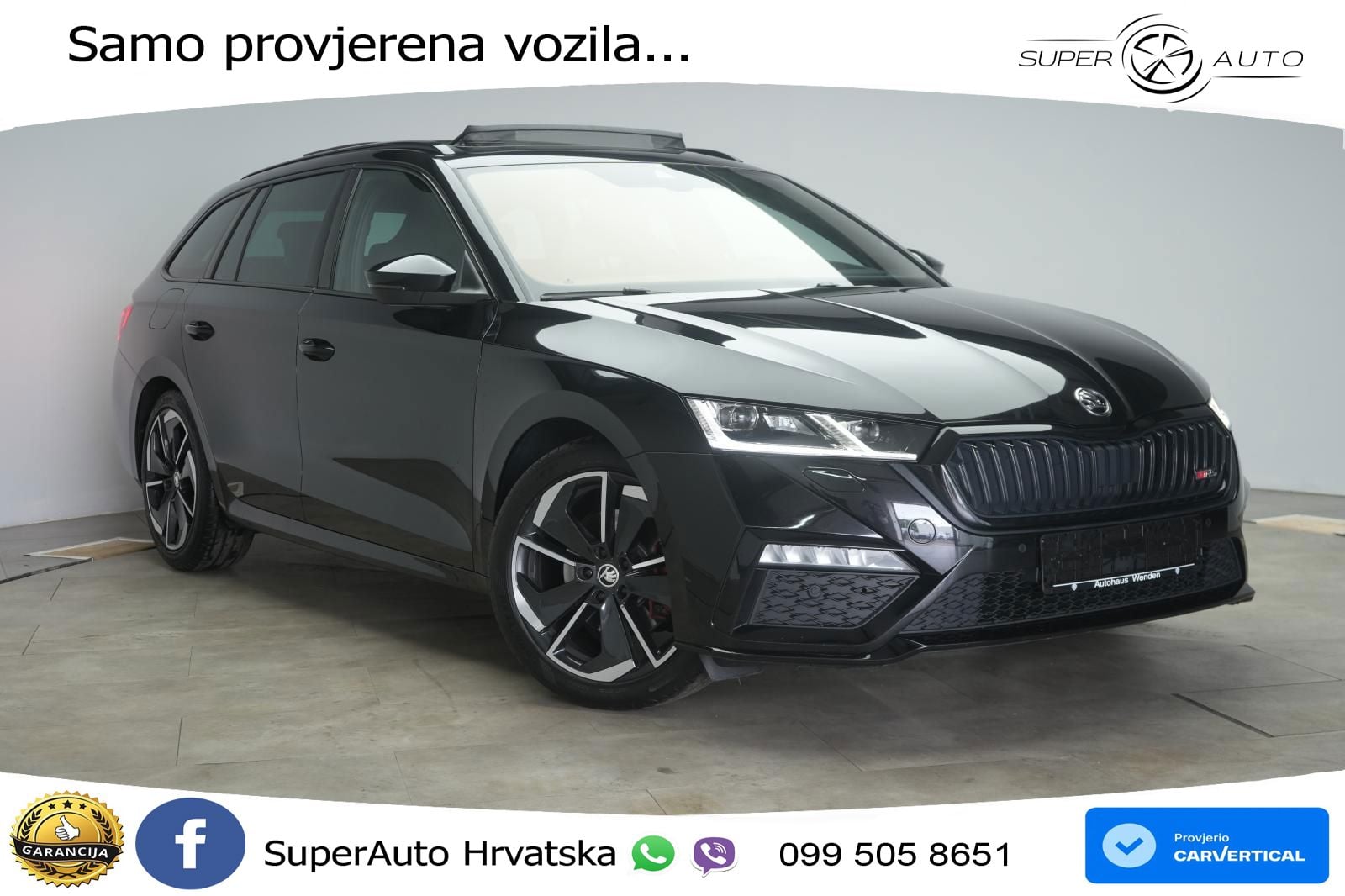 Škoda Octavia Combi RS 2.0 TDI (200 KS) 4x4 DSG
