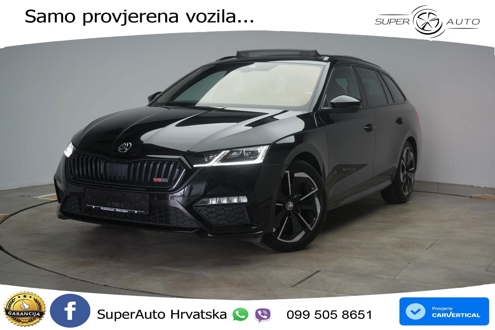 Škoda Octavia Combi RS 2.0 TDI (200 KS) 4x4 DSG