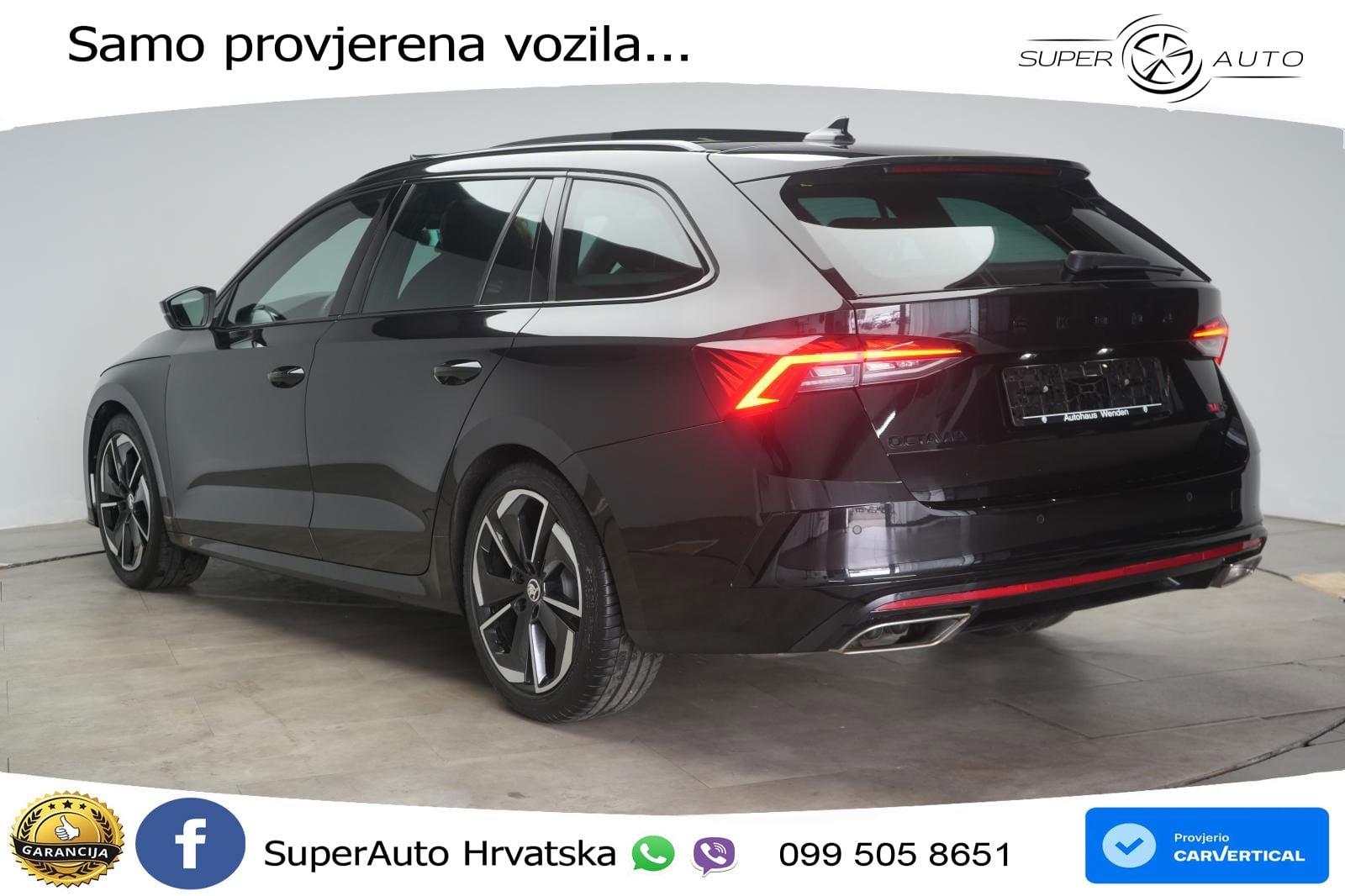 Škoda Octavia Combi RS 2.0 TDI (200 KS) 4x4 DSG
