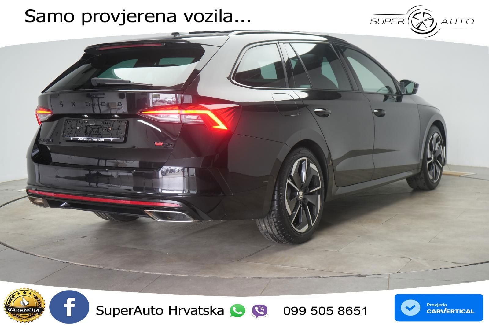Škoda Octavia Combi RS 2.0 TDI (200 KS) 4x4 DSG