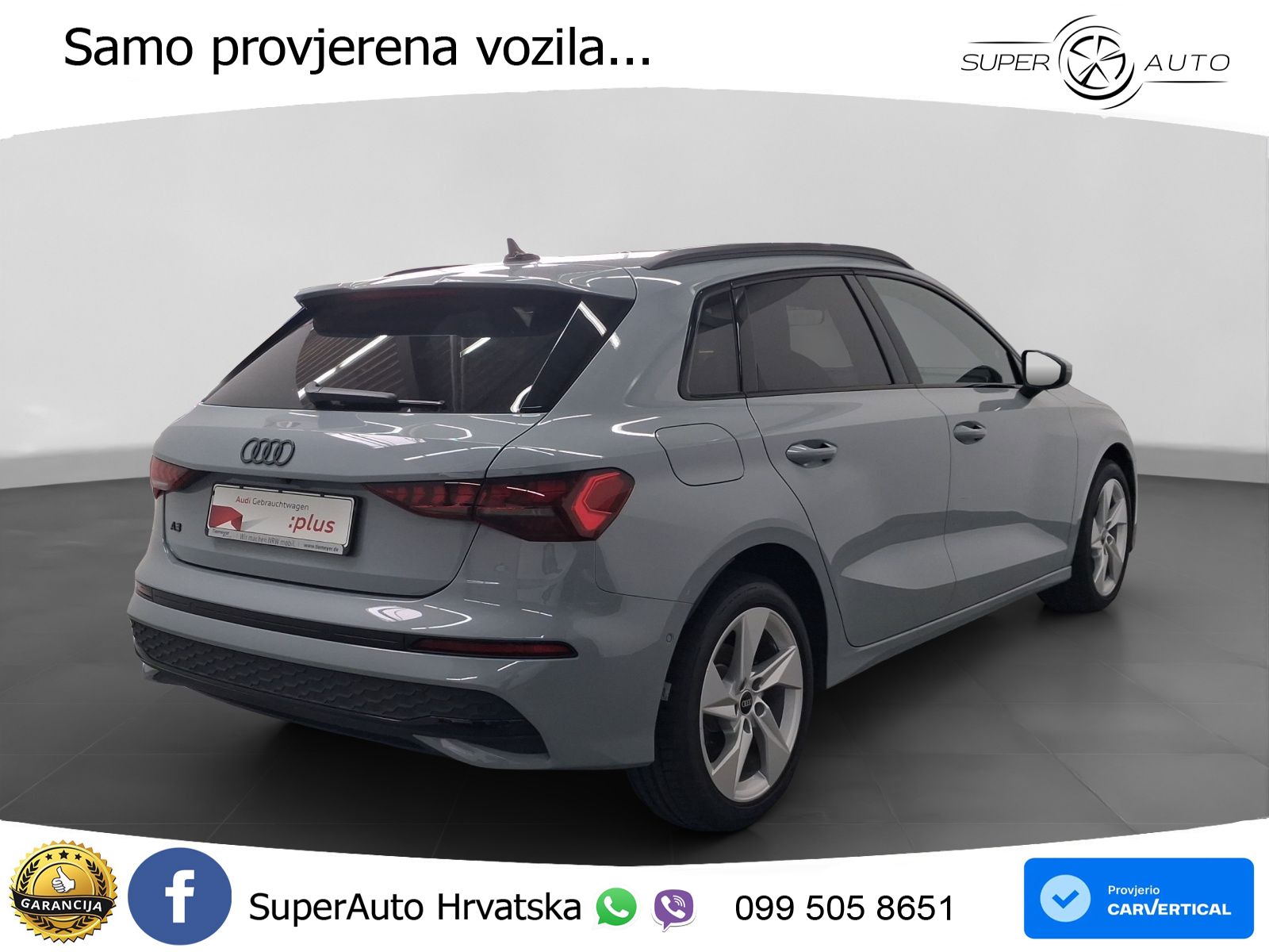 Audi A3 Sportback 40 TFSI e (204 KS) Plug-in Hybrid S tronic LED+GR SJED+ACC