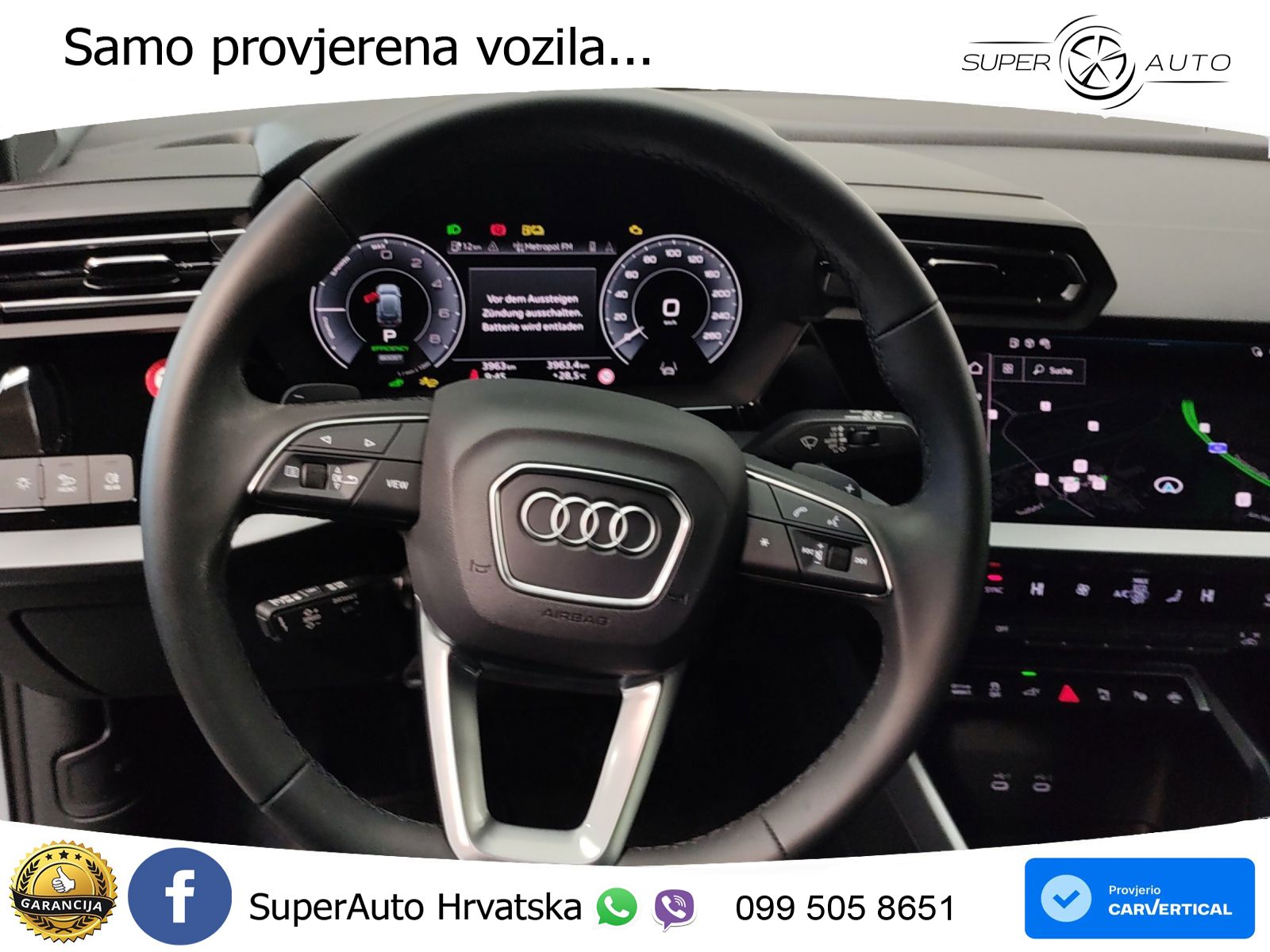 Audi A3 Sportback 40 TFSI e (204 KS) Plug-in Hybrid S tronic LED+GR SJED+ACC