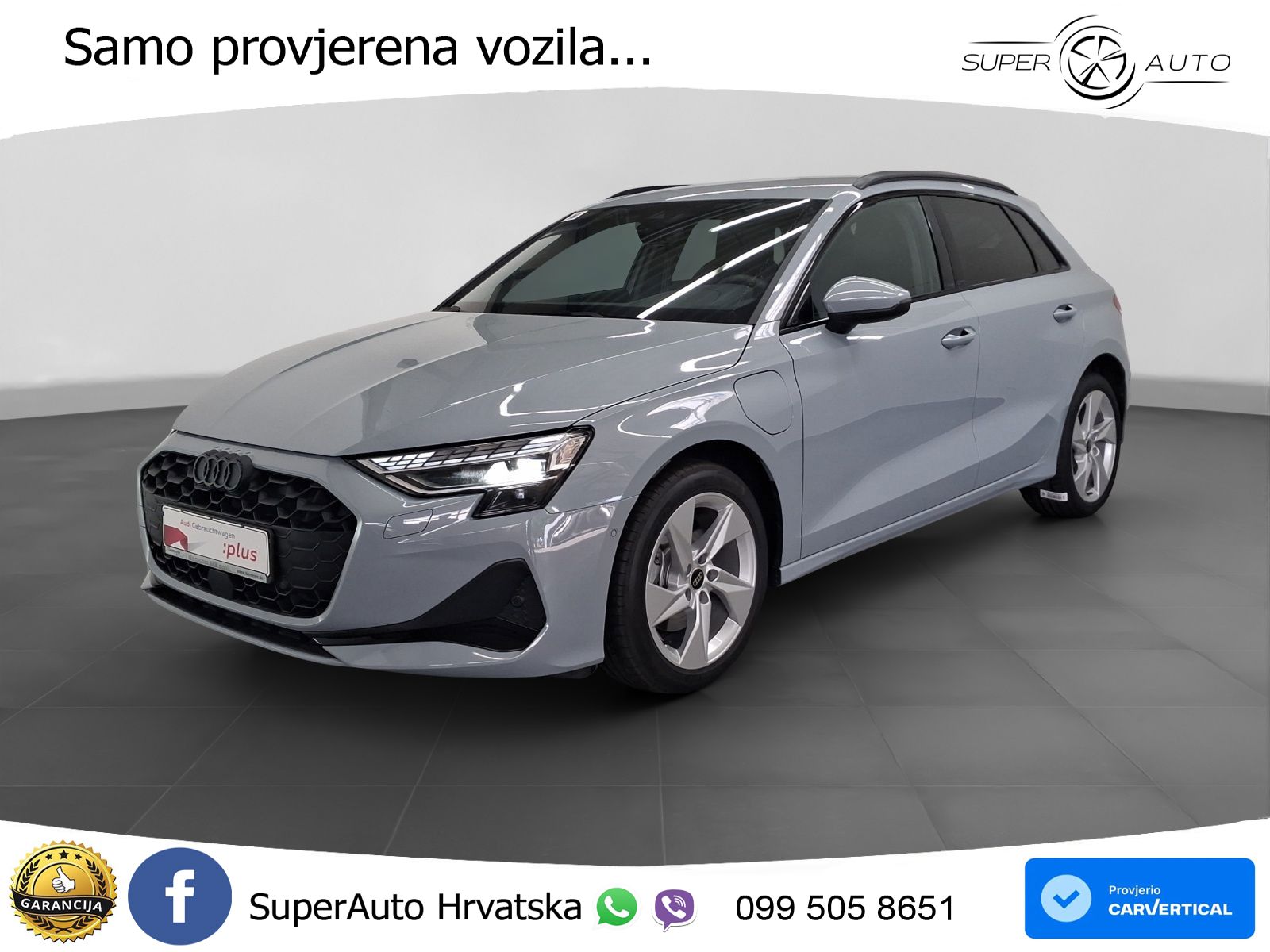Audi A3 Sportback 40 TFSI e (204 KS) Plug-in Hybrid S tronic LED+GR SJED+ACC