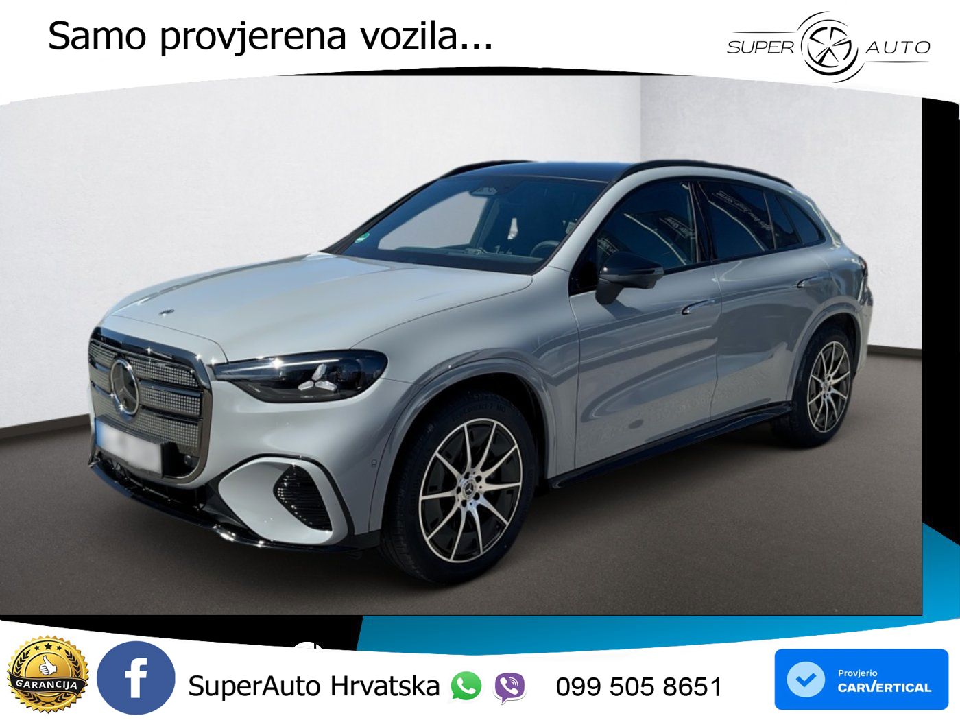 Mercedes GLC 400 94 kWh (489 KS) 4MATIC EQ Technology AMG LED+GR SJED+ACC