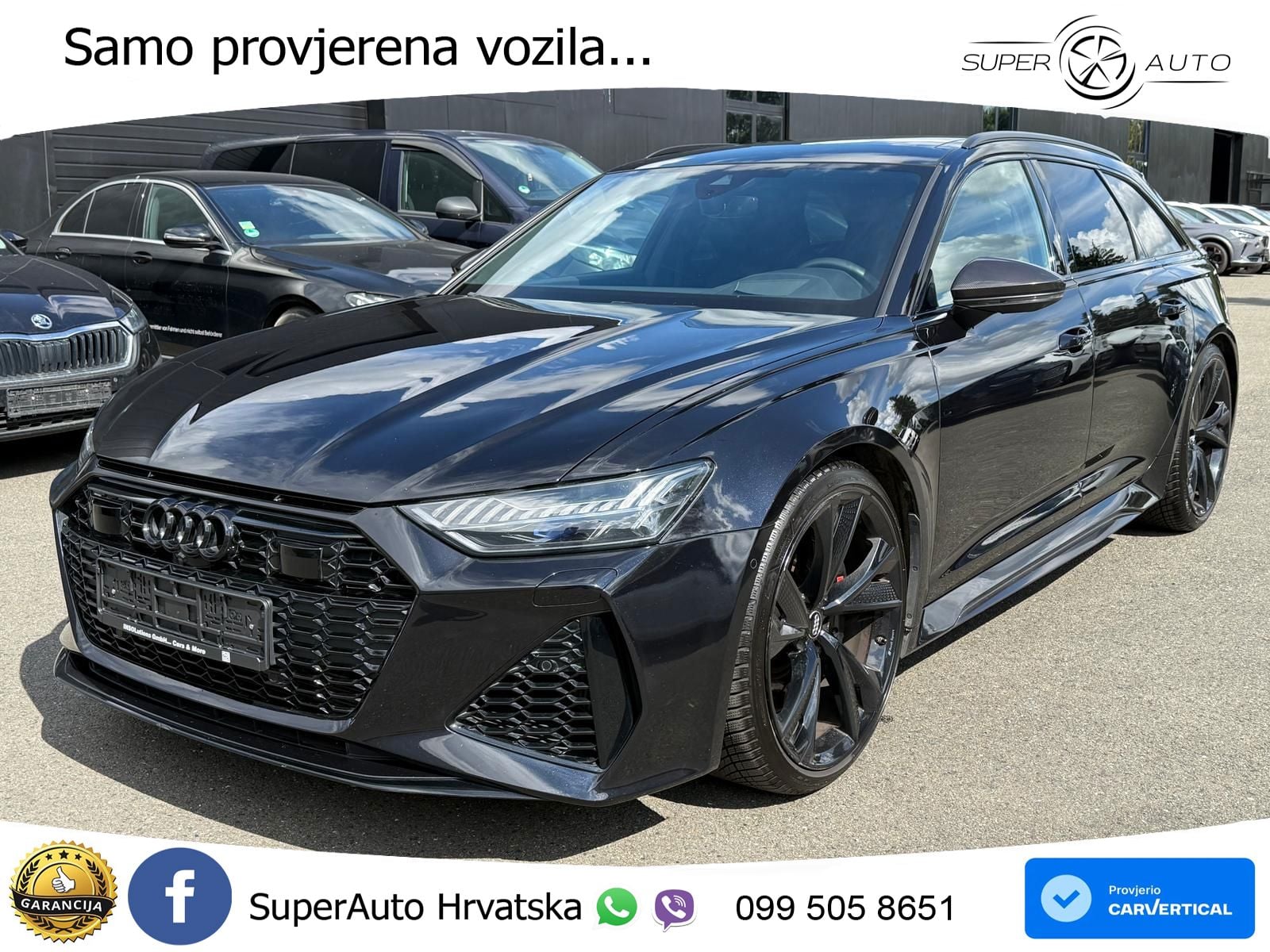 Audi RS6 Avant 4.0 TFSI V8 (600 KS) quattro Tiptronic LED+GR SJED+ACC