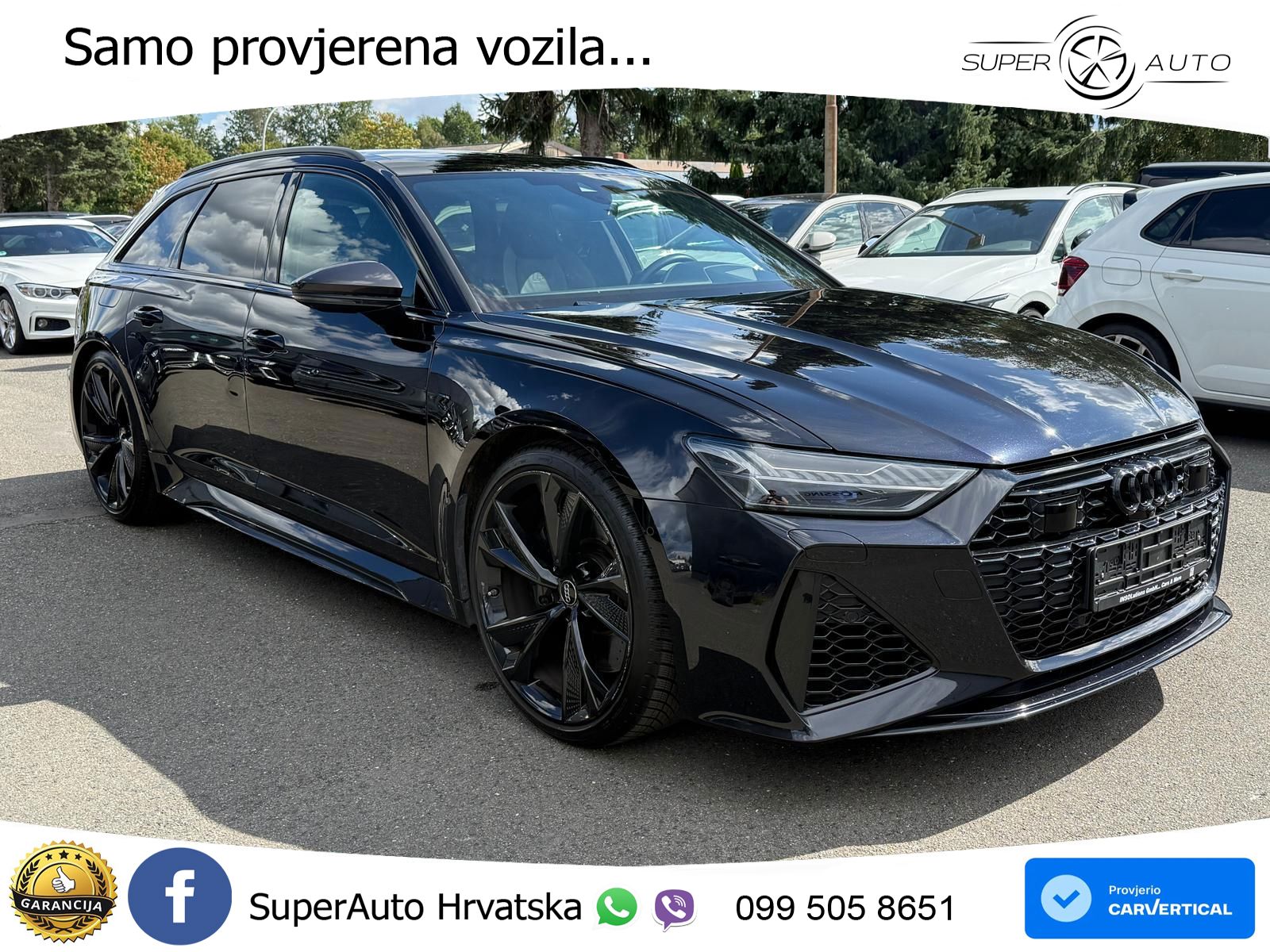 Audi RS6 Avant 4.0 TFSI V8 (600 KS) quattro Tiptronic LED+GR SJED+ACC