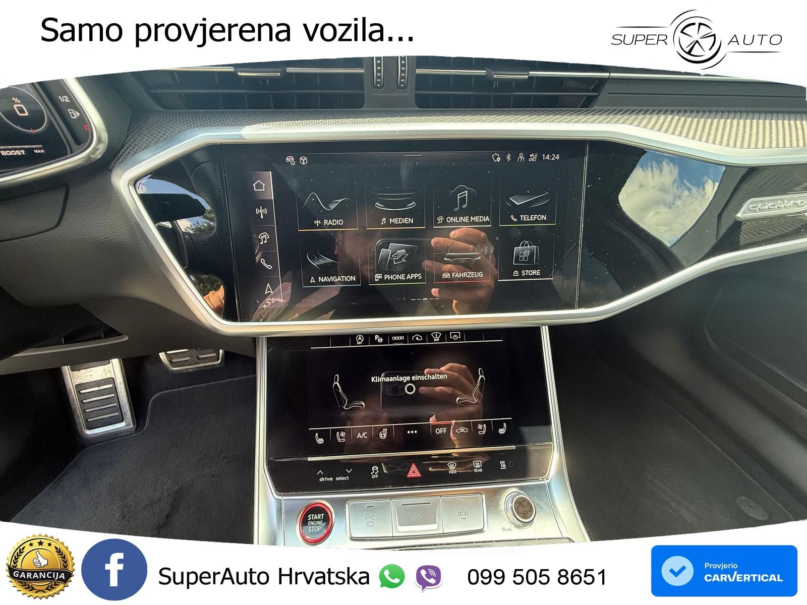 Audi RS6 Avant 4.0 TFSI V8 (600 KS) quattro Tiptronic LED+GR SJED+ACC