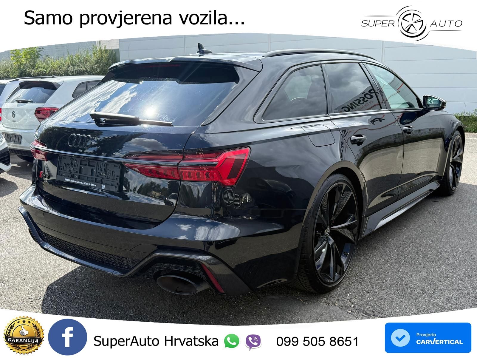 Audi RS6 Avant 4.0 TFSI V8 (600 KS) quattro Tiptronic LED+GR SJED+ACC