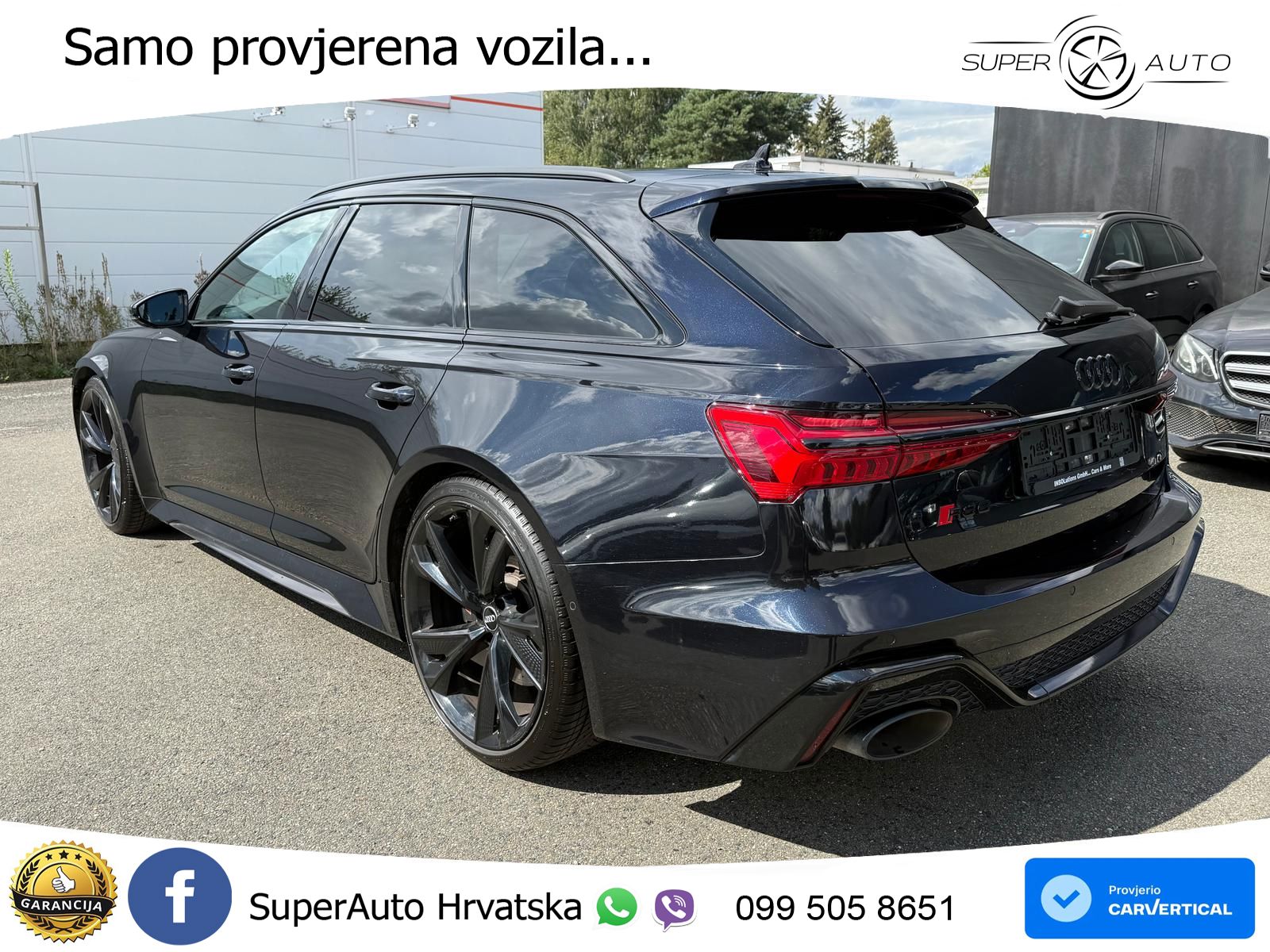 Audi RS6 Avant 4.0 TFSI V8 (600 KS) quattro Tiptronic LED+GR SJED+ACC