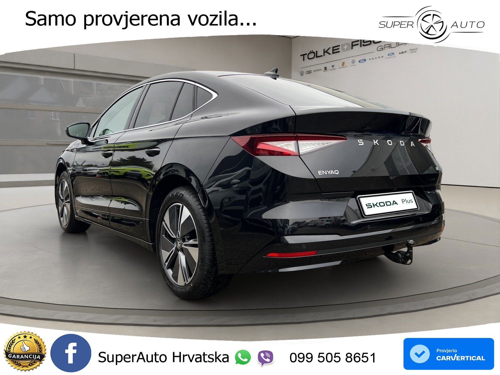Škoda Enyaq Coupe iV 85 82 kWh (286 KS) LED+GR SJED+ACC