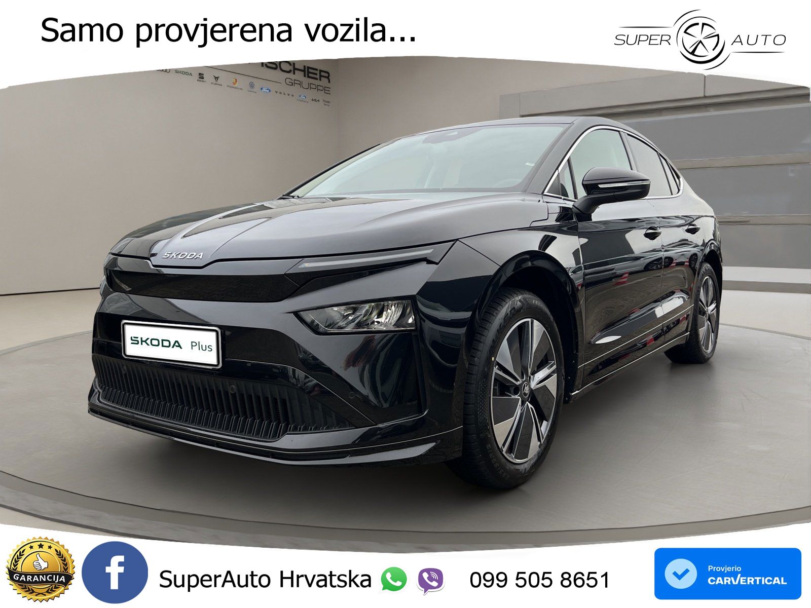 Škoda Enyaq Coupe iV 85 82 kWh (286 KS) LED+GR SJED+ACC