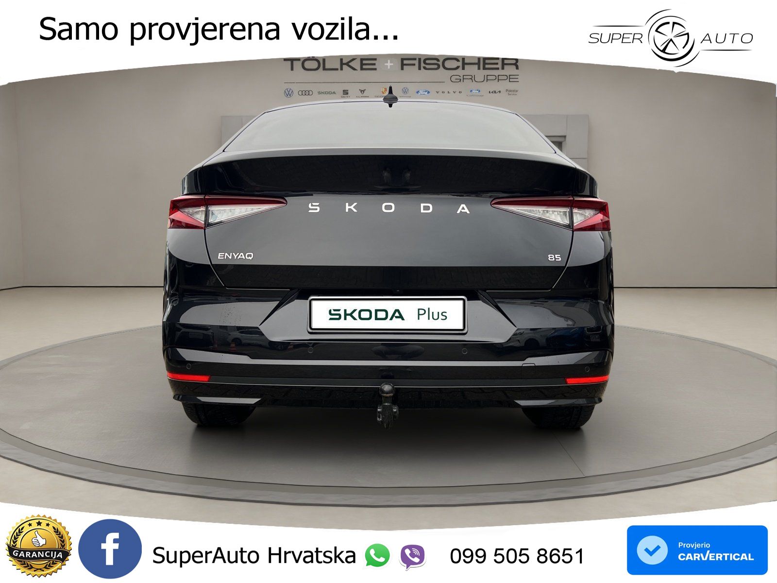 Škoda Enyaq Coupe iV 85 82 kWh (286 KS) LED+GR SJED+ACC
