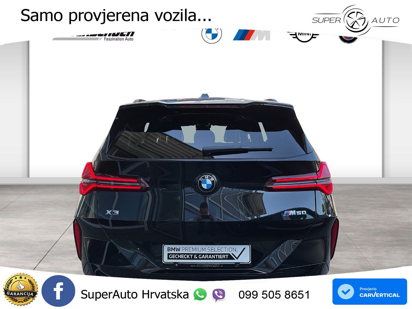 BMW X3 M50 xDrive Steptronic M Sport LED+GR SJED+ACC
