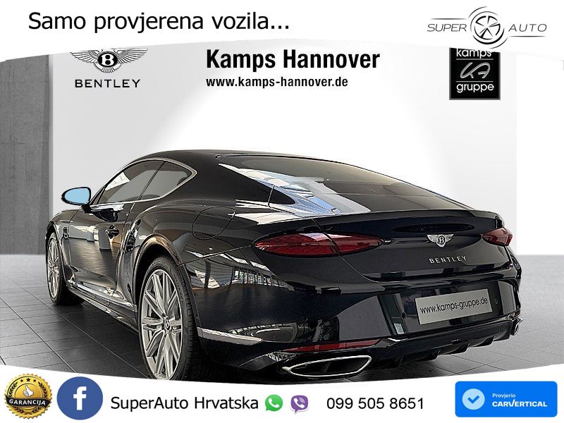 Bentley Continental GT IV 4.0 V8 TFSi (680 KS) AWD DCT ZRAČNI+ACC+GR SJED+KAM