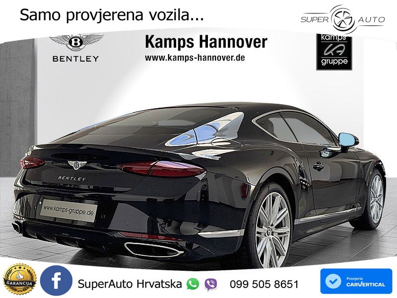 Bentley Continental GT IV 4.0 V8 TFSi (680 KS) AWD DCT ZRAČNI+ACC+GR SJED+KAM
