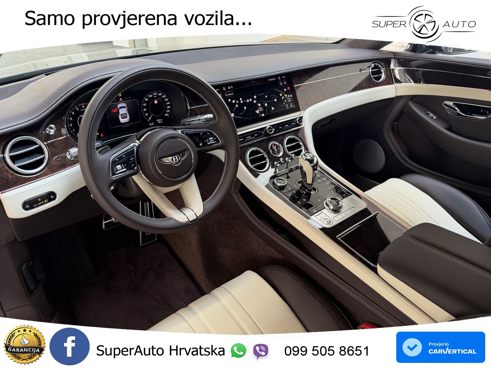 Bentley Continental GT IV 4.0 V8 TFSi (680 KS) AWD DCT ZRAČNI+ACC+GR SJED+KAM