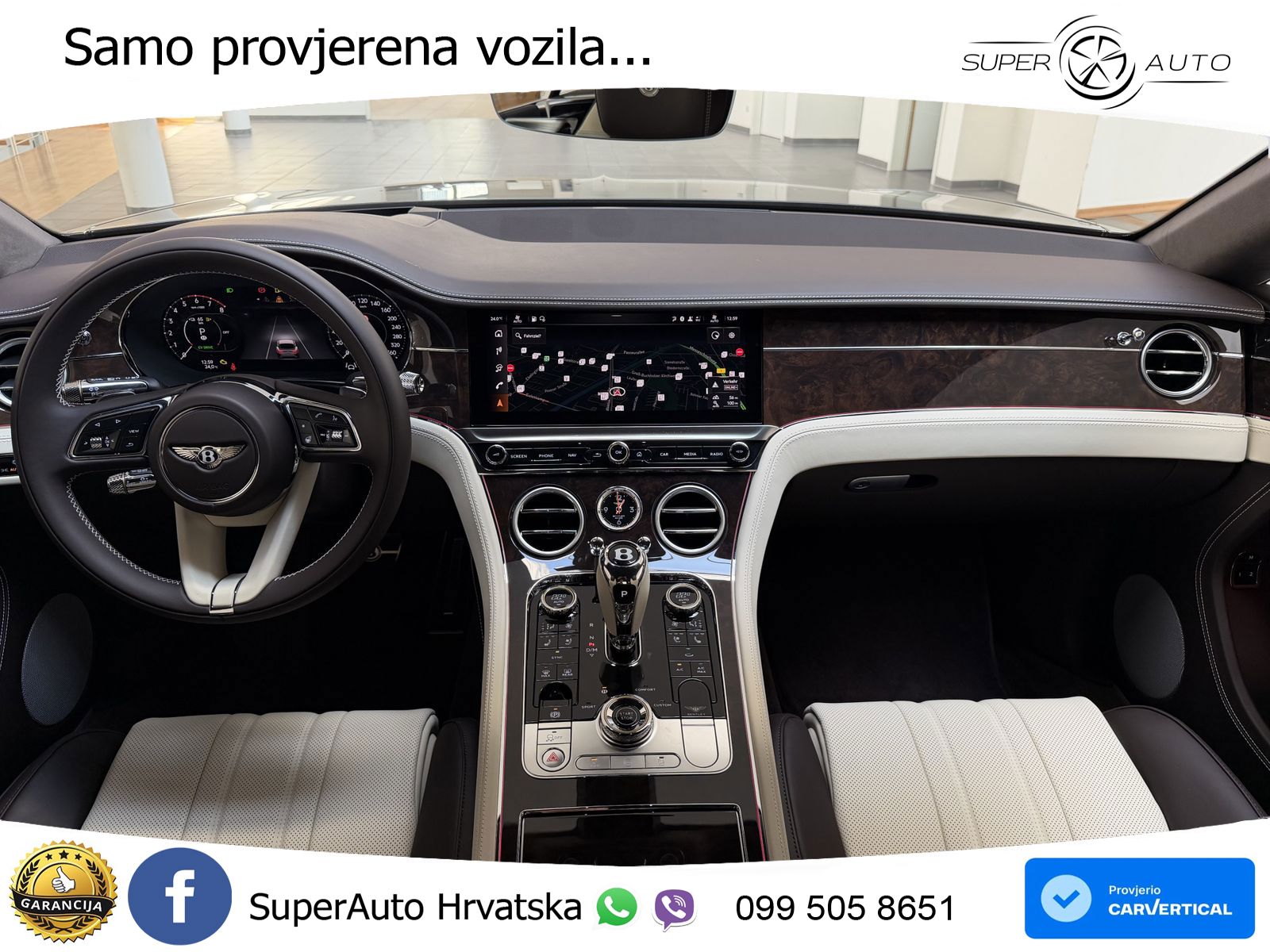 Bentley Continental GT IV 4.0 V8 TFSi (680 KS) AWD DCT ZRAČNI+ACC+GR SJED+KAM