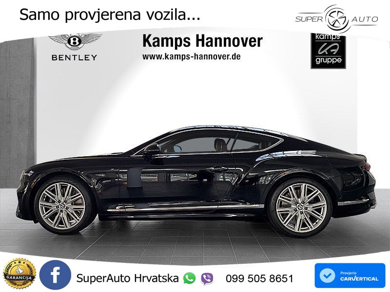Bentley Continental GT IV 4.0 V8 TFSi (680 KS) AWD DCT ZRAČNI+ACC+GR SJED+KAM